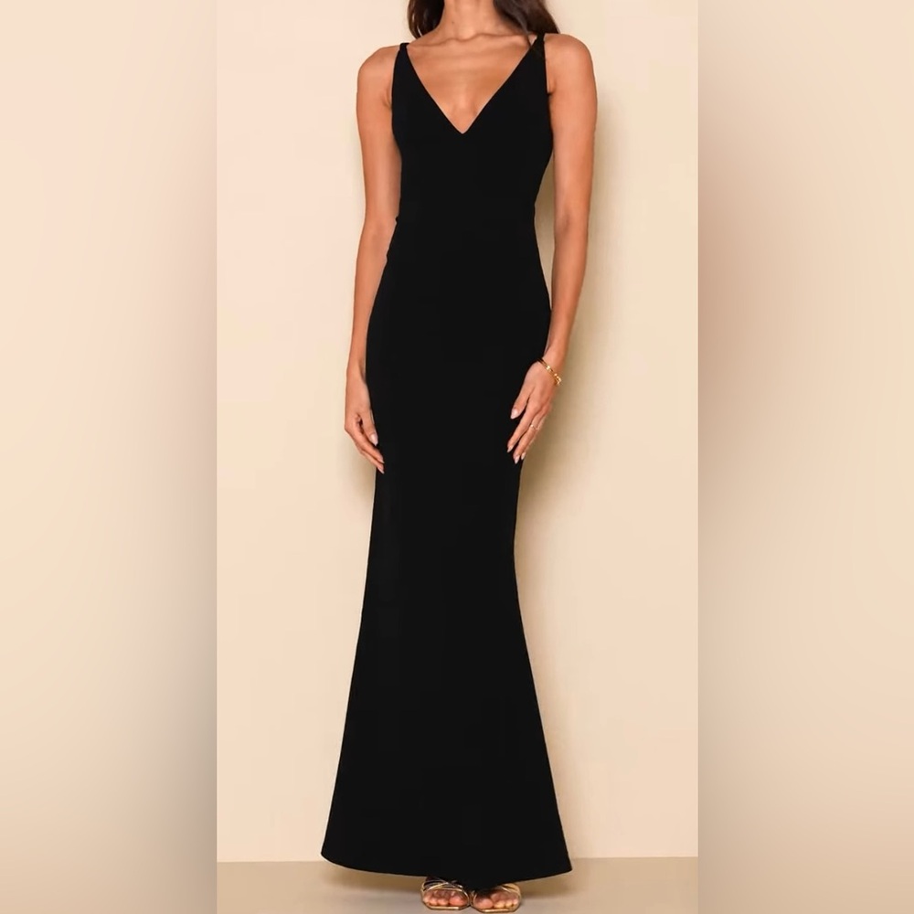 Lulus - Melora Black Sleeveless Maxi Dress - Size XL - NEW WITH TAGS